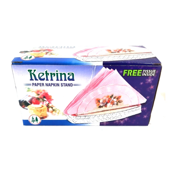 Ketrina Paper Napkin Stand With Free Tissue - 0