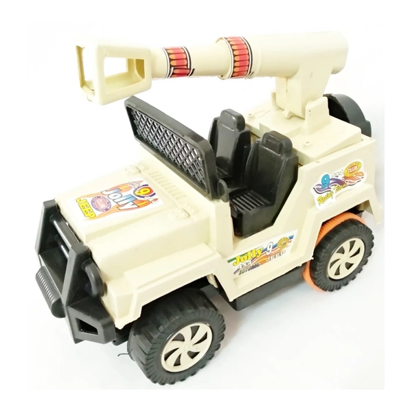 Mini 7 Comonder Jeep /9 Jolly 4x4 Automic Jeep Friction Powered Toy For Kids (Colour May Vary) - 0