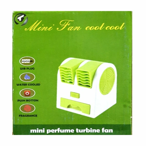 Mini Perfume Turbine Fan - Random colour - 0