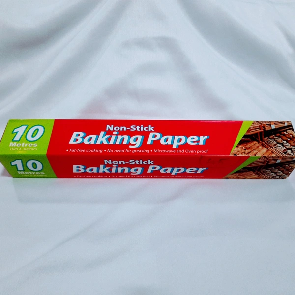 Paper/Baking Paper/Food Wraping Paper Non Stick Microwave & Oven Proof (10M X 300Mm) - 0.19