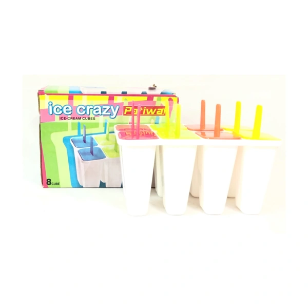 Pariwar Ice crazy ice cream Cubes - 8 Pcs Cubes - 0
