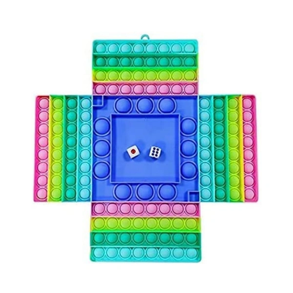 Pop it, Pop It Fidget Toys, pop it Rainbow, Push Pop Bubble Fidget Sensory Toy, Autism Special Needs Silicone Stress Relief Toy, Great Fidget Toy Sensory Toys (Game) - 320