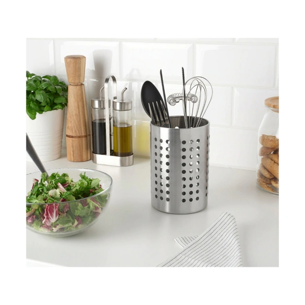 Stainless steel spoon stand - 1 Piece - 124