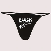 NAUGHTYGALZ Midnight Mischief Printed Thong - L, Woodsmoke