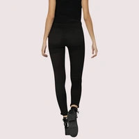 NAUGHTYGALZ Women's Classic High Waist Royal Black Skinny Jeans - Black, 28