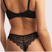NAUGHTYGALZ Velvet Allure G-String Panties Gift Box - M, As shown in image