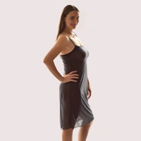 NAUGHTYGALZ Moonlit Desire See-Through Nightdress - Black, 5XL