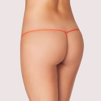 NAUGHTYGALZ Comfy Look G-String - 2 Pack - Free Size, Multicolor