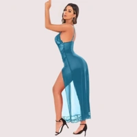 NAUGHTYGALZ Chic Women's Babydoll Lingerie in Blue - As shown in image, M