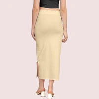 NAUGHTYGALZ French Daina Shapewear Petticoat for Sarees - Beige, XXL