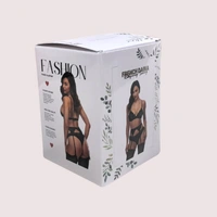 NAUGHTYGALZ Exclusive French Daina Lace Tanga Panties Luxury Gift Box - M, As shown in image