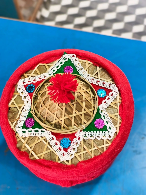Musifyo Assamese treditional Japi mini japi 5.5 inch