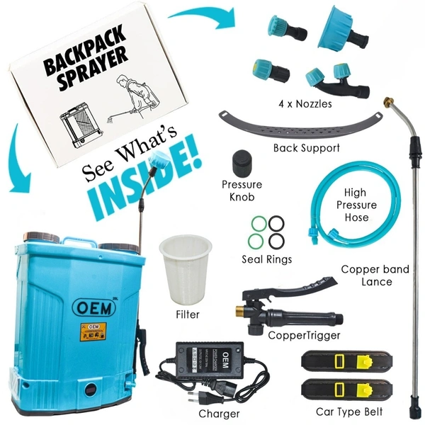 OEM Gold Series 20L 12V16Ah Battery Sprayer