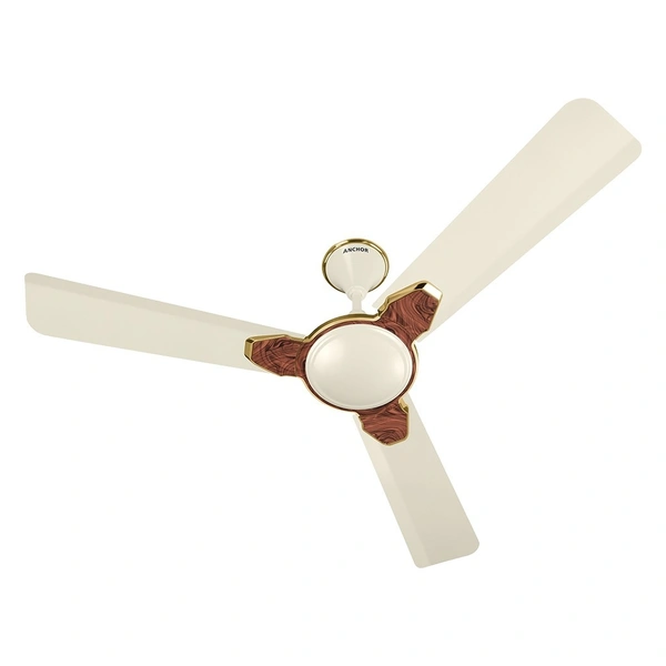 Anchor By Panasonic Otrix Prime Star 1200MM Hi Speed Ceiling Fan - Metallic Ivory Walnut