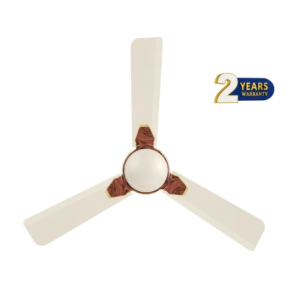 Anchor By Panasonic Otrix Prime Star 1200MM Hi Speed Ceiling Fan - Metallic Ivory Walnut