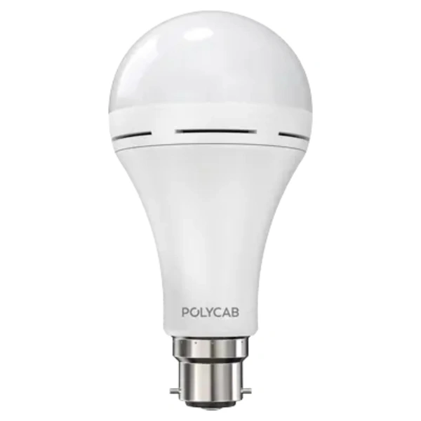 Polycab Aelius Dimmable Emergency LED Bulb - 9W