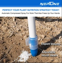 Neptune Backpack Manual Agricultural Double Head Fertilizer Dispenser| Durable, Ergonomic Design with 20L Tank & Comfortable Handle |
