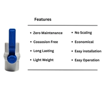 Kothari PP Ball Valve - 160MM - 6"Inch