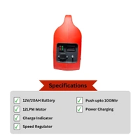 Adiyogi Bhoomi Gold Double Battery Portable Sprayer