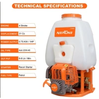 Neptune Knapsack Power Sprayer 4 Stroke Advanced Technology With 31 (cc) Petrol Engine 25 Ltr Capacity |VN-767