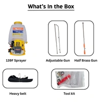 Geo 139F 4Stroke Petrol Knapsack 20Ltr Power Sprayer