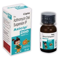 Cipla Azicip 200 (Azithromycin Oral Suspension IP) 15ml