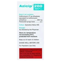 Cipla Azicip 200 (Azithromycin Oral Suspension IP) 15ml