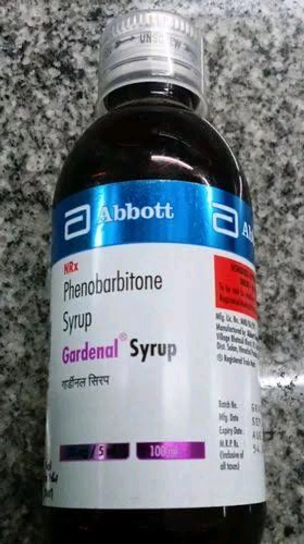 Abbott Gardenal Syrup (Phenobarbitone) 100ml