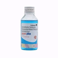 Zedex Plus Cough Syrup (Contains
Phenylephrine (5mg/5ml)+ Chlorpheniramine Maleate (2mg/5ml)+ Dextromethorphan Hydrobromide (10mg/5ml)