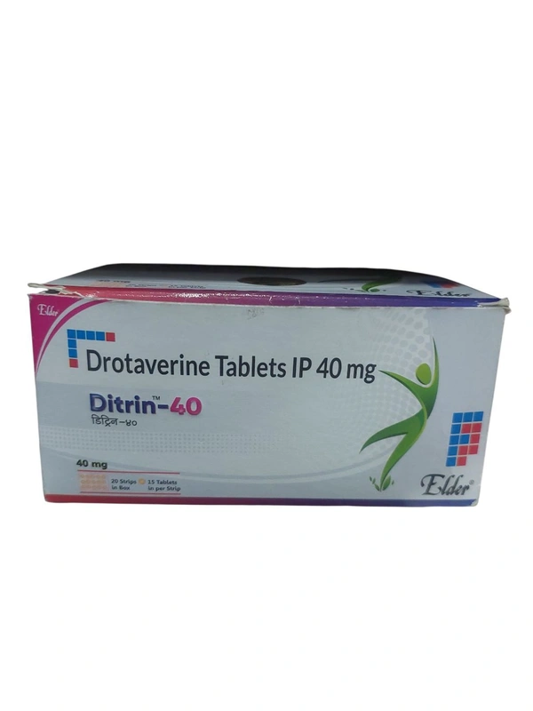 Drotaverine 40mg Tablets (1strip)