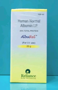 Alburel (Contains
Albumin (20% w/v)