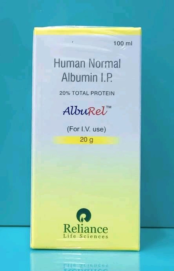 Alburel (Contains
Albumin (20% w/v)