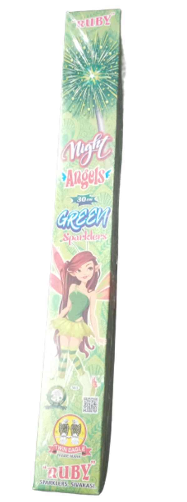 30 Cm Green Sparklers - 30 செ.மீ பச்சை கம்பி (5 pcs)
