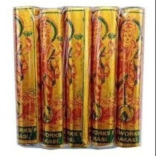 4’ Gold Lakshmi Crackers - 4’ தங்க லட்சுமி வெடி (5 pcs)