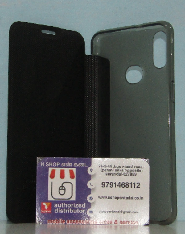 SAMSUNG M01.S FLIPCOVER - BLACK