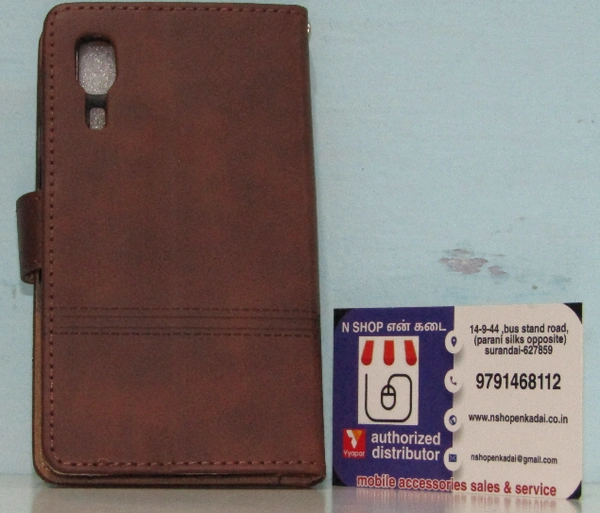 SAMSUNG A2 CORE FLIPCOVER - BROWN