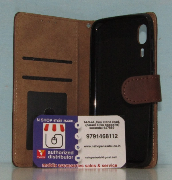 SAMSUNG A2 CORE FLIPCOVER - BROWN
