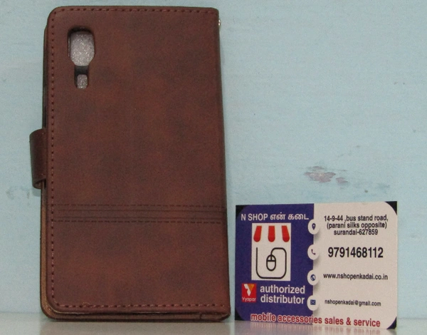 SAMSUNG J5 PRIME FLIPCOVER - BROWN