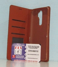REDMI MI NOTE 8 PRO FLIPCOVER - BROWN