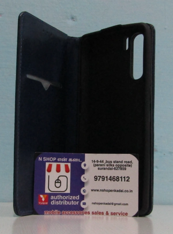 OPPO F15 FLIPCOVER - BLUE