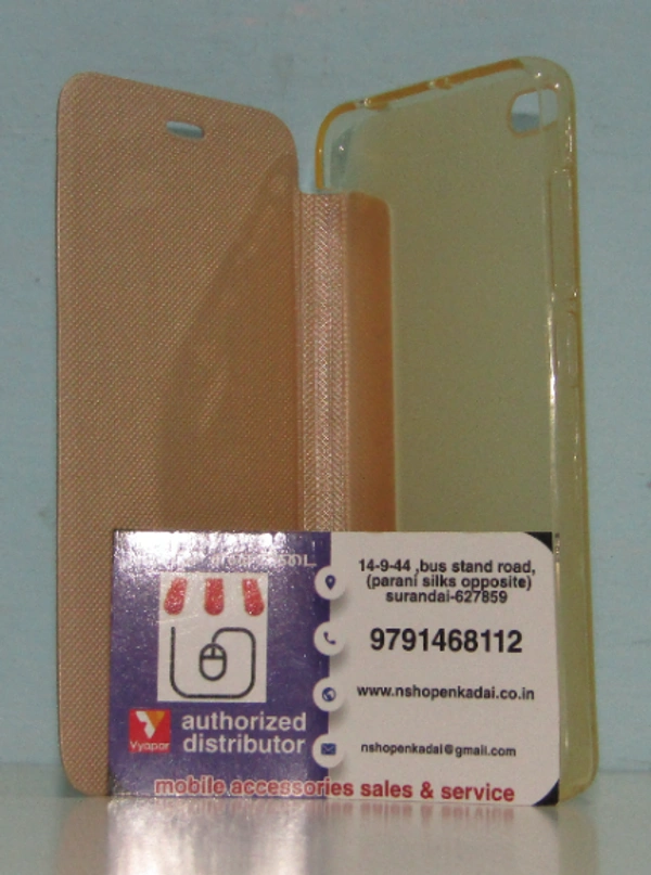 REDMI 5 / 5A / GO FLIPCOVER - GOLD