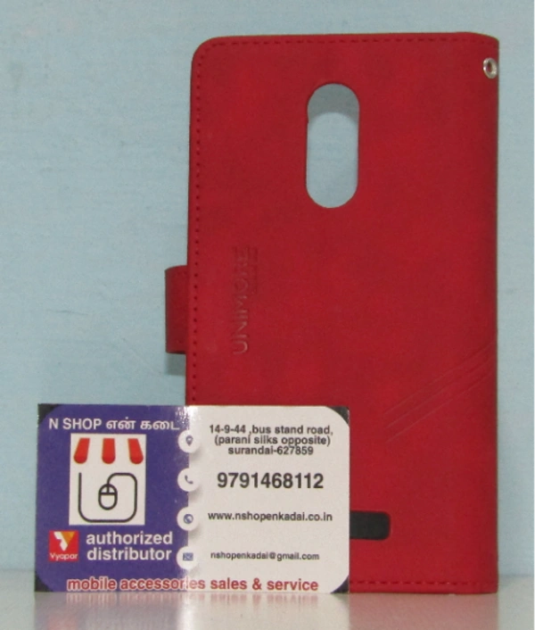 REDMI NOTE 3 FLIPCOVER - RED