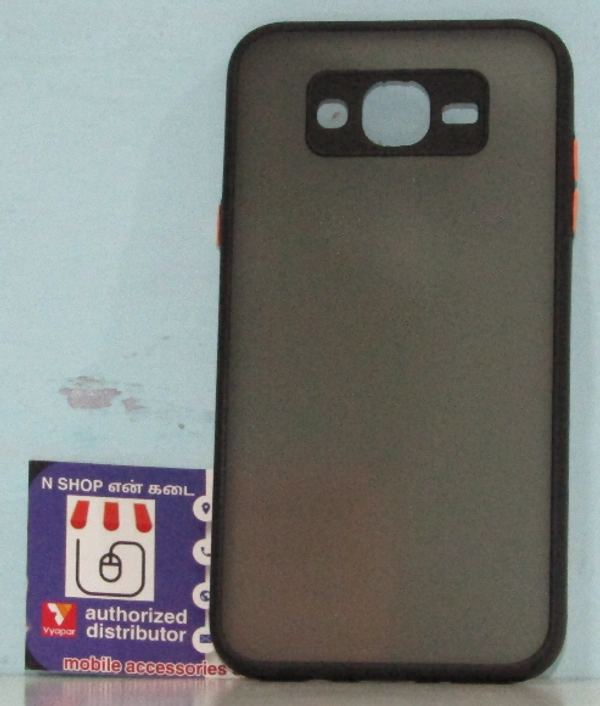 SAMSUNG J7 SMOKE CASE / FASHION CASE - BLACK