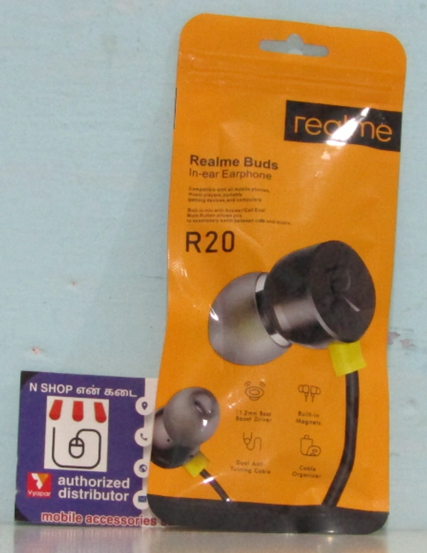 REALME (R20) HEADPHONE - BLACK