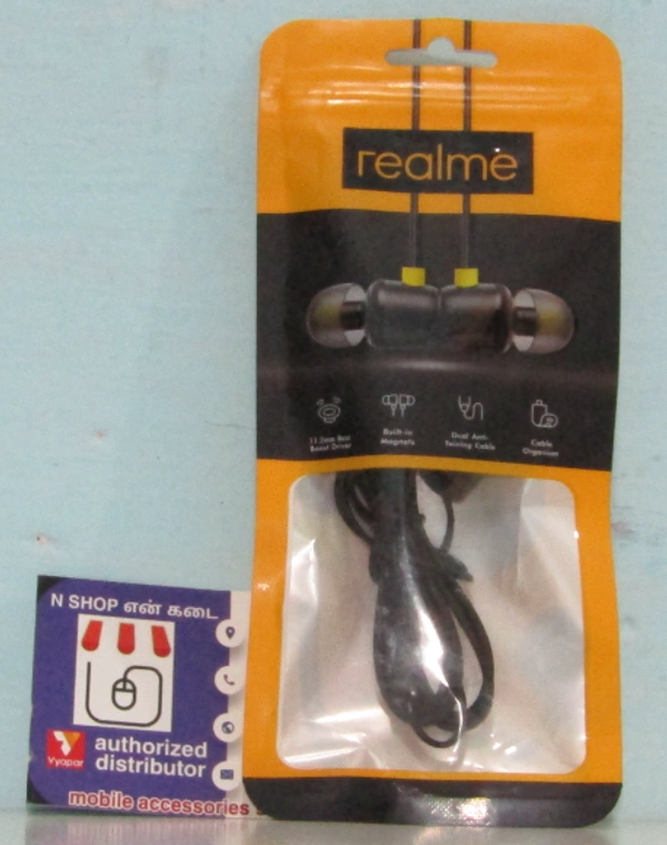 REALME (R20) HEADPHONE - BLACK