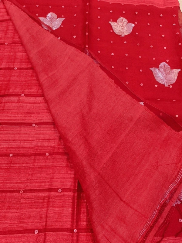 Pure Handloom Matka - Red