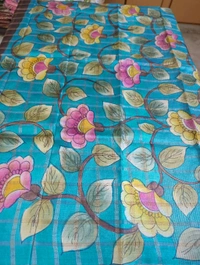 Pure Handloom Tusser  - Gray