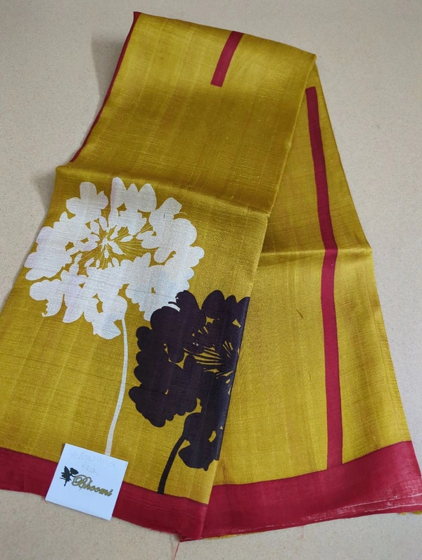 Pure Silk Designer  - Gold and red, VZ