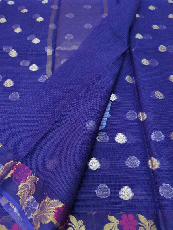 Pure Cotton Kota Weaving  - Electric Violet