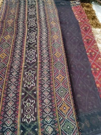 Pure Cotton Kota Block - Maroon 1